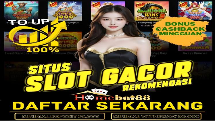 Homebet88 and Slot Gacor: The Winning Combination for Online Players